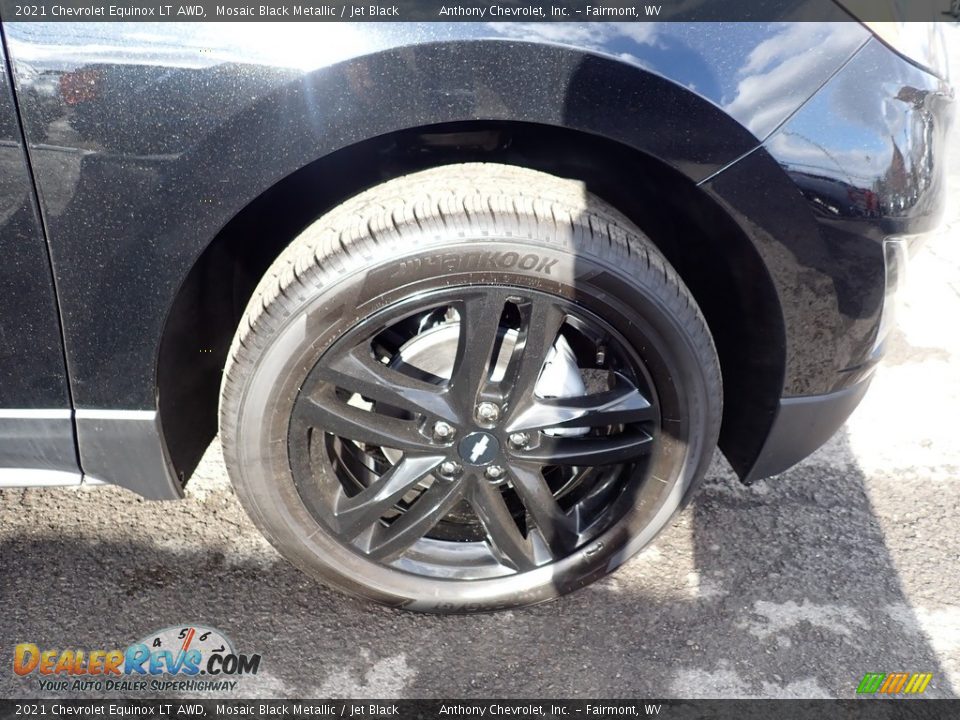 2021 Chevrolet Equinox LT AWD Mosaic Black Metallic / Jet Black Photo #2