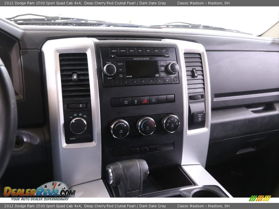 2012 Dodge Ram 1500 Sport Quad Cab 4x4 Deep Cherry Red Crystal Pearl / Dark Slate Gray Photo #9