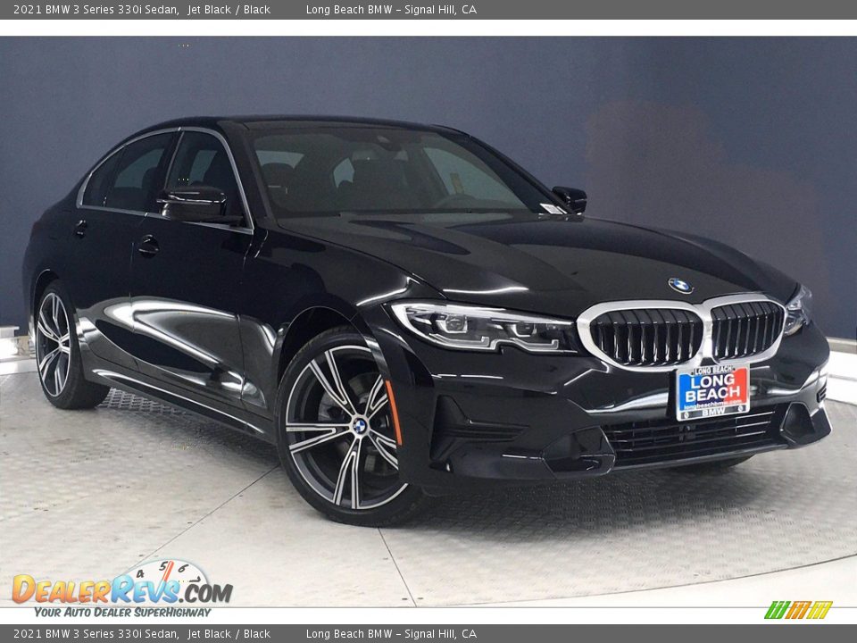 2021 BMW 3 Series 330i Sedan Jet Black / Black Photo #19