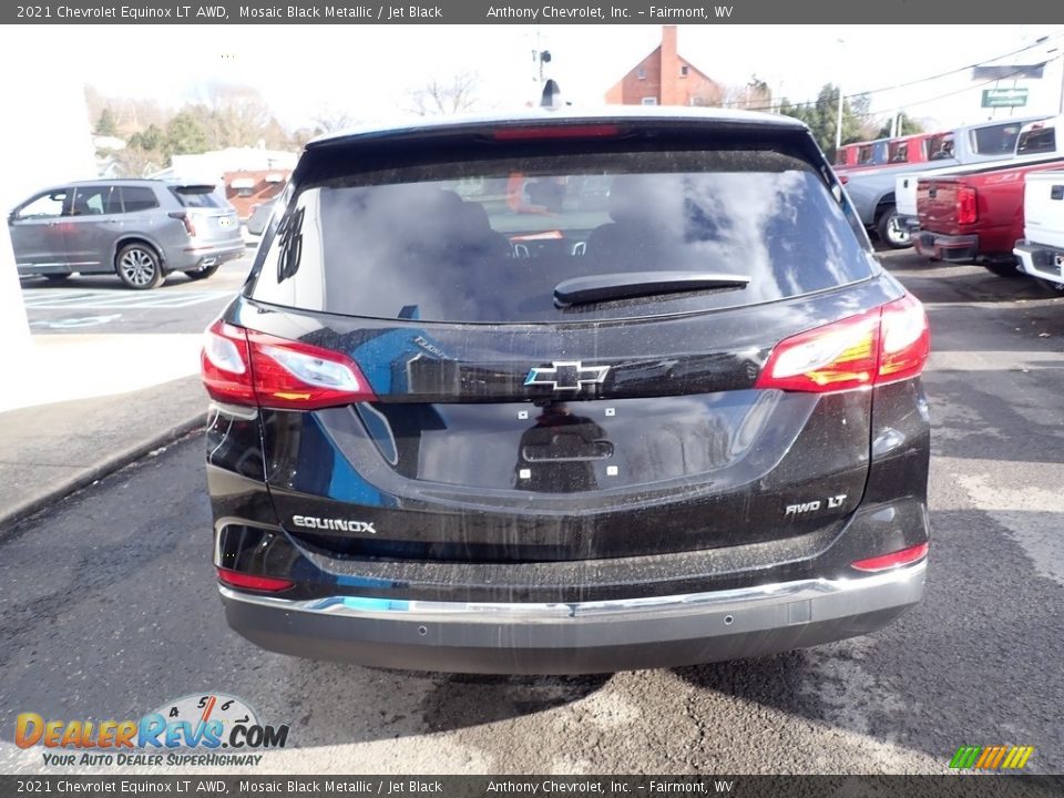 2021 Chevrolet Equinox LT AWD Mosaic Black Metallic / Jet Black Photo #5