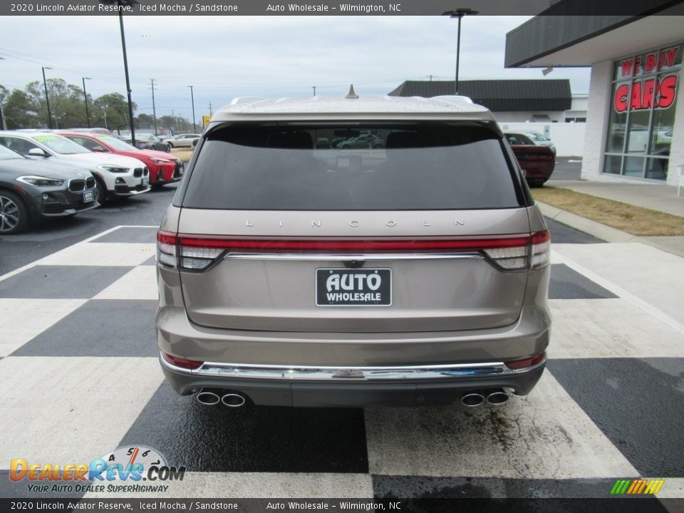 2020 Lincoln Aviator Reserve Iced Mocha / Sandstone Photo #4