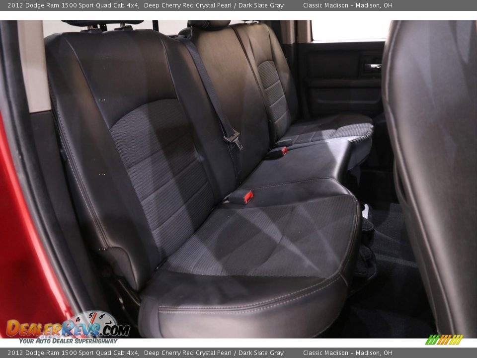 2012 Dodge Ram 1500 Sport Quad Cab 4x4 Deep Cherry Red Crystal Pearl / Dark Slate Gray Photo #14