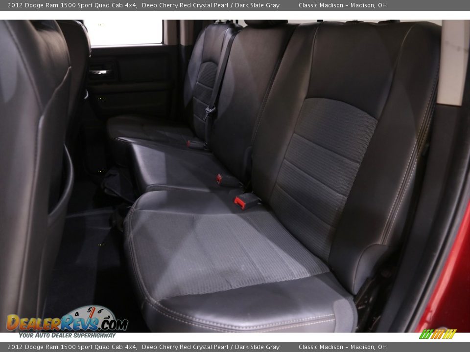 2012 Dodge Ram 1500 Sport Quad Cab 4x4 Deep Cherry Red Crystal Pearl / Dark Slate Gray Photo #15