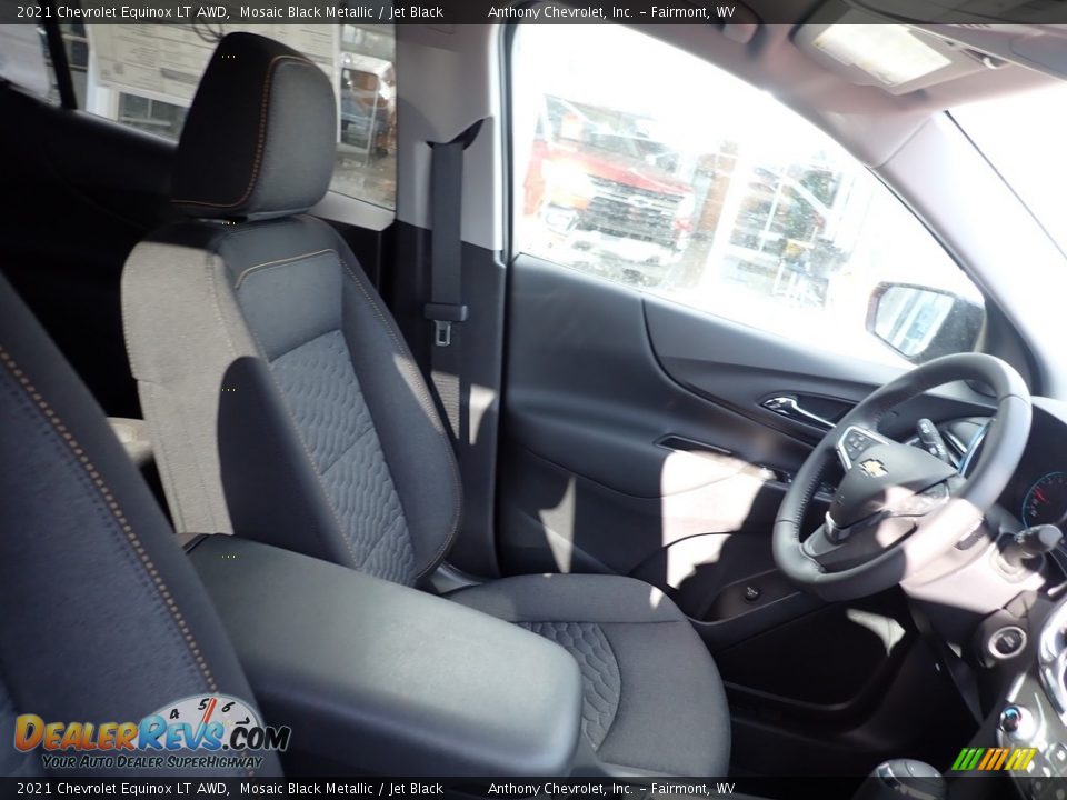 2021 Chevrolet Equinox LT AWD Mosaic Black Metallic / Jet Black Photo #10