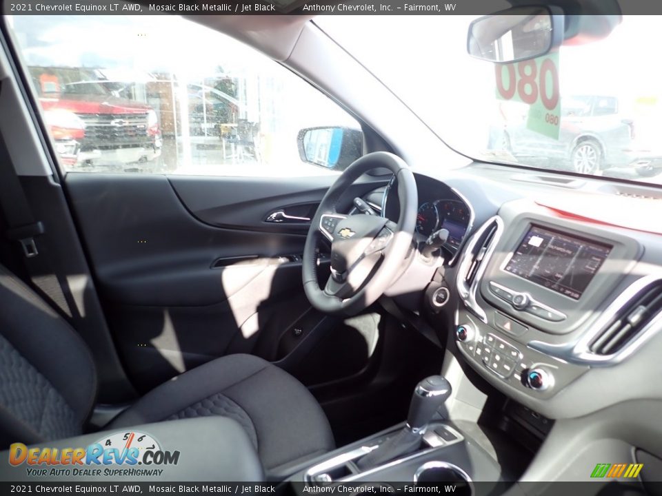 2021 Chevrolet Equinox LT AWD Mosaic Black Metallic / Jet Black Photo #11