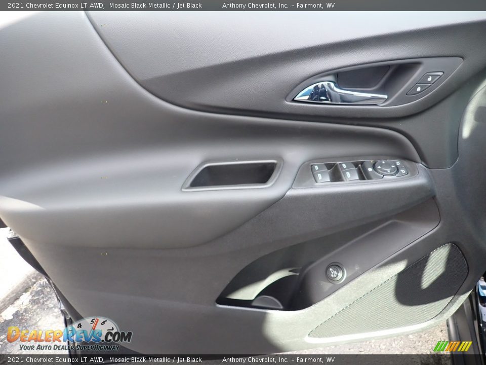 2021 Chevrolet Equinox LT AWD Mosaic Black Metallic / Jet Black Photo #14