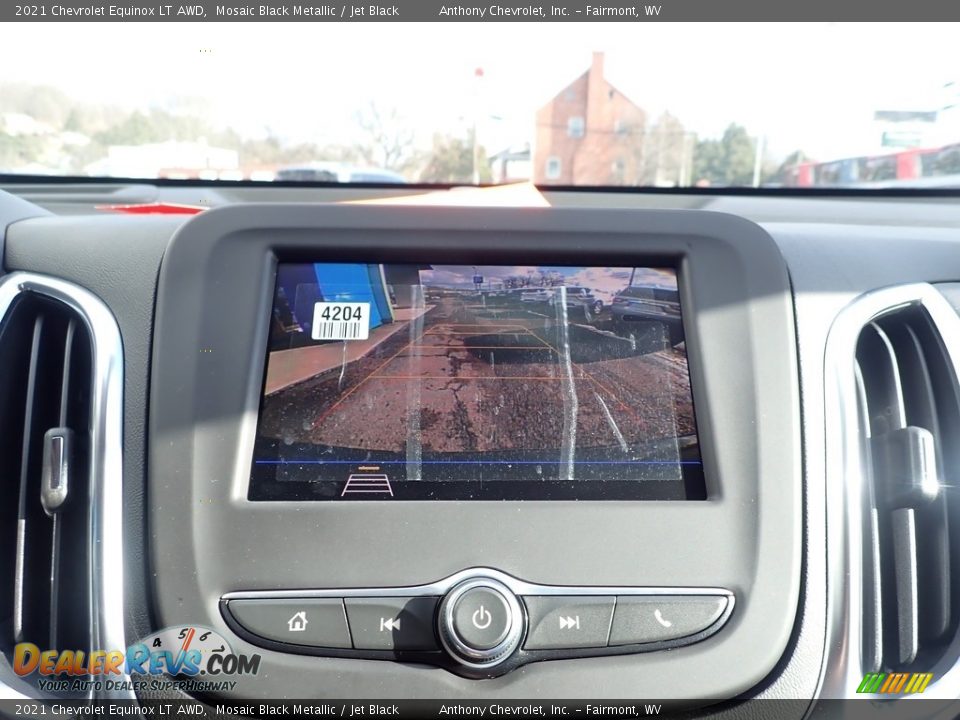 2021 Chevrolet Equinox LT AWD Mosaic Black Metallic / Jet Black Photo #17