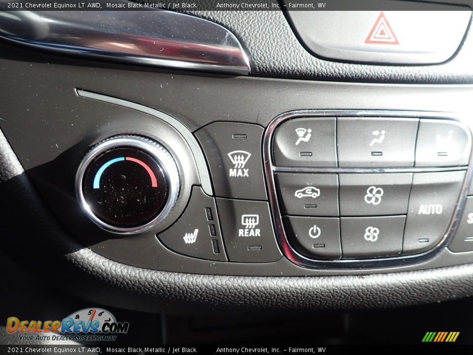 2021 Chevrolet Equinox LT AWD Mosaic Black Metallic / Jet Black Photo #18