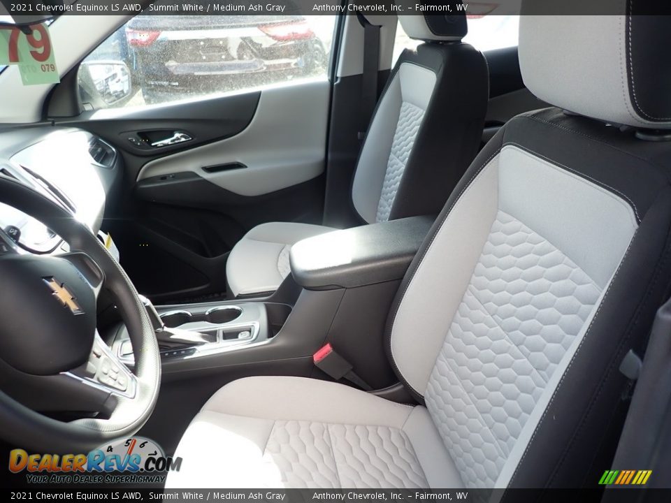 2021 Chevrolet Equinox LS AWD Summit White / Medium Ash Gray Photo #15