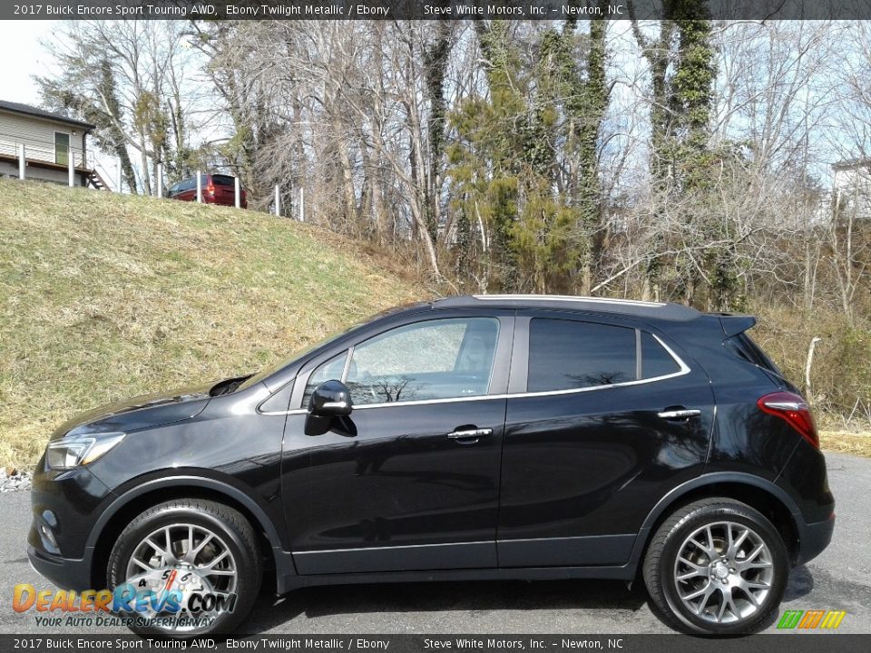 2017 Buick Encore Sport Touring AWD Ebony Twilight Metallic / Ebony Photo #1