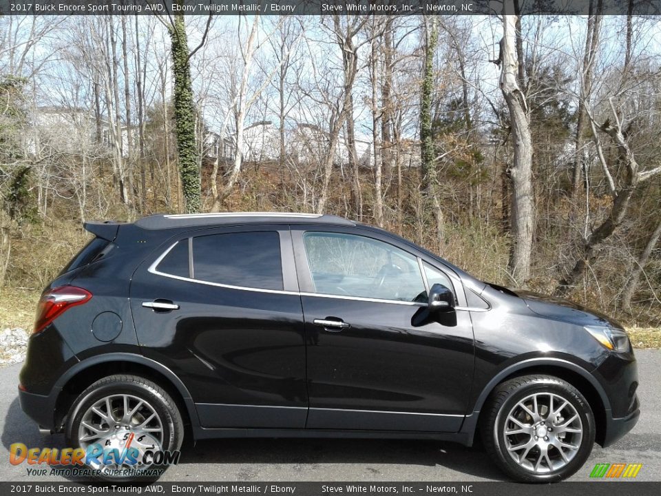 2017 Buick Encore Sport Touring AWD Ebony Twilight Metallic / Ebony Photo #6