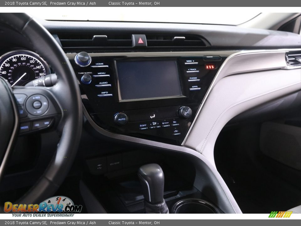 2018 Toyota Camry SE Predawn Gray Mica / Ash Photo #9