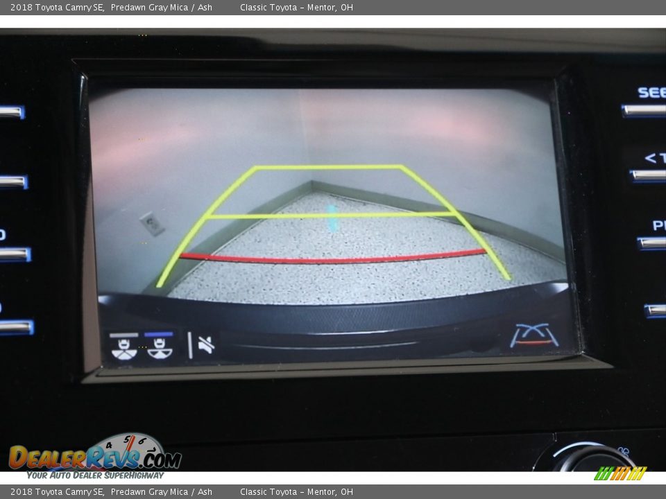 2018 Toyota Camry SE Predawn Gray Mica / Ash Photo #12