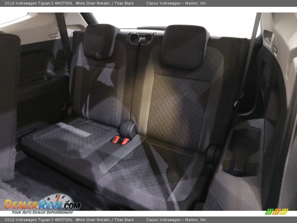 2019 Volkswagen Tiguan S 4MOTION White Silver Metallic / Titan Black Photo #19