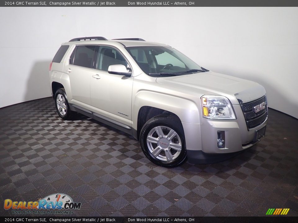 2014 GMC Terrain SLE Champagne Silver Metallic / Jet Black Photo #3