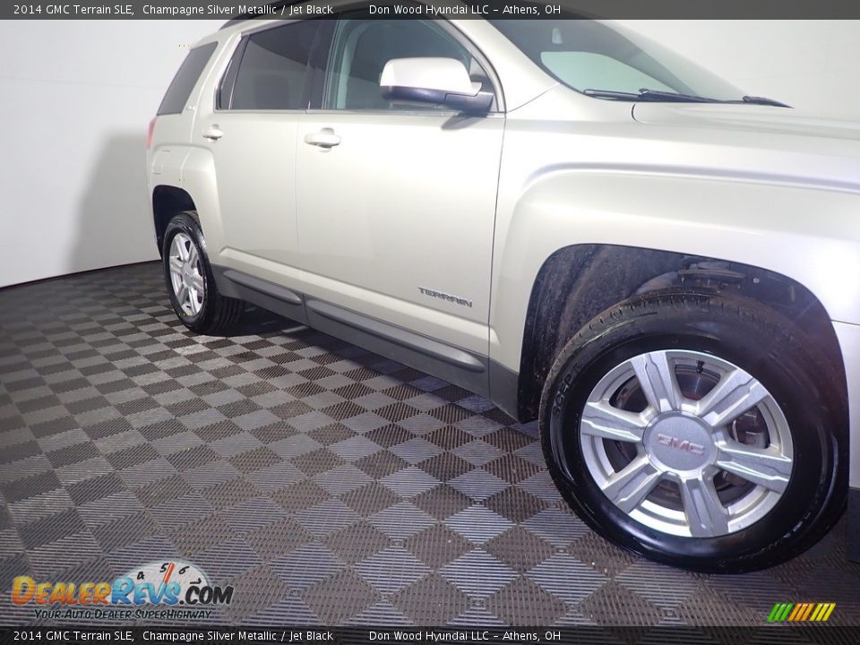 2014 GMC Terrain SLE Champagne Silver Metallic / Jet Black Photo #4
