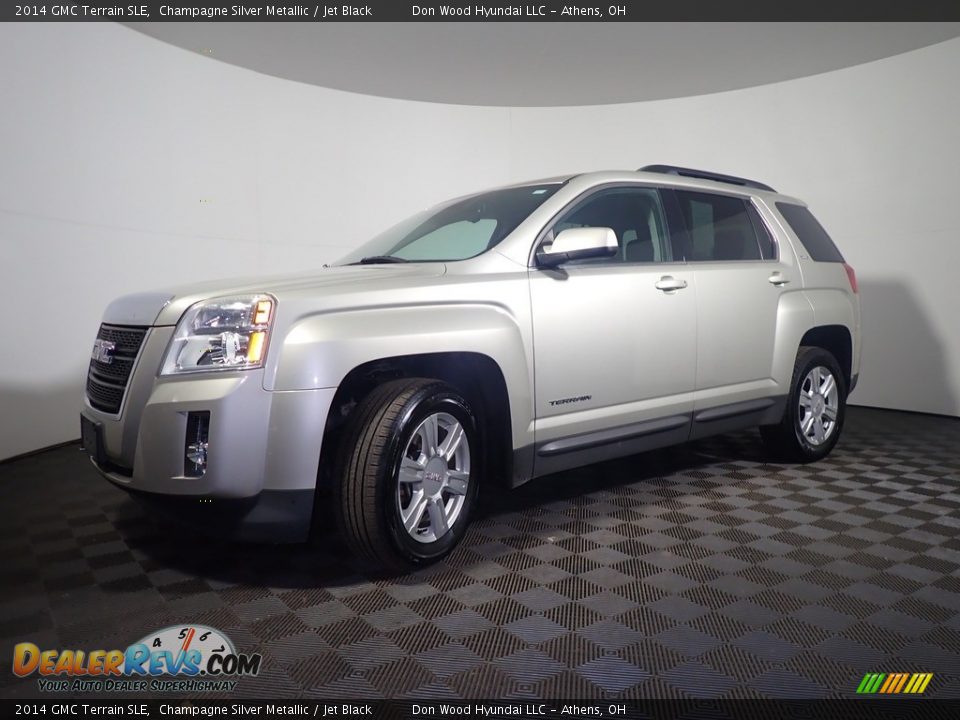 2014 GMC Terrain SLE Champagne Silver Metallic / Jet Black Photo #8