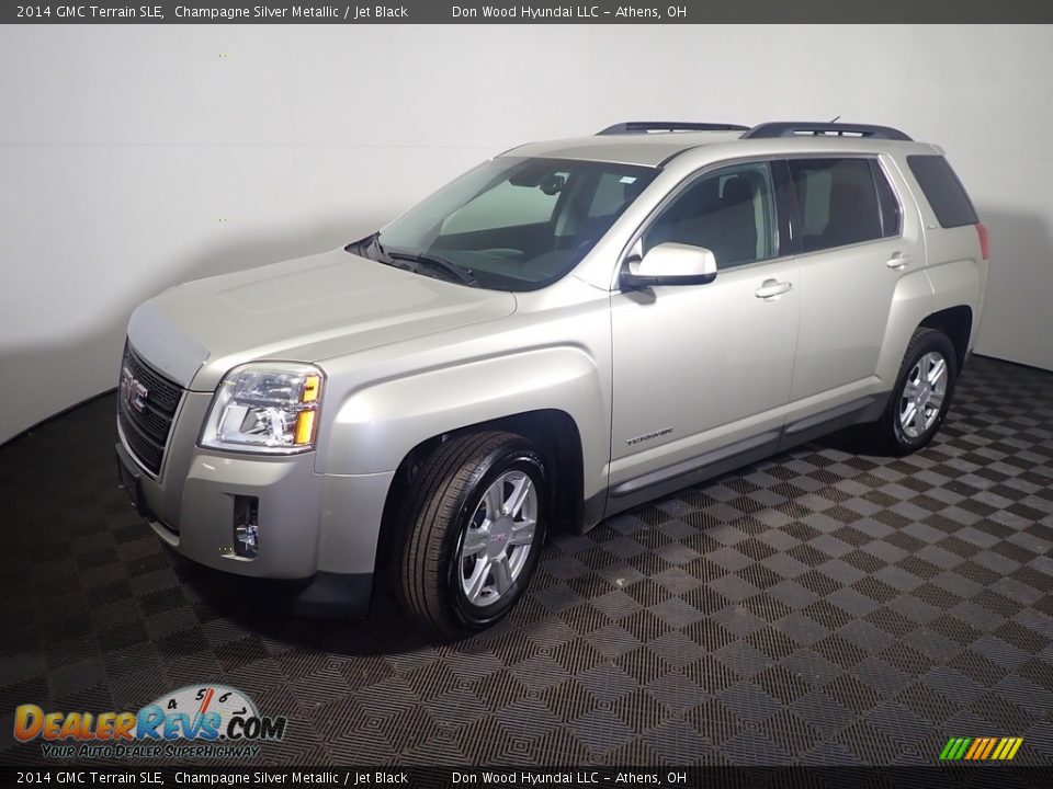 2014 GMC Terrain SLE Champagne Silver Metallic / Jet Black Photo #9