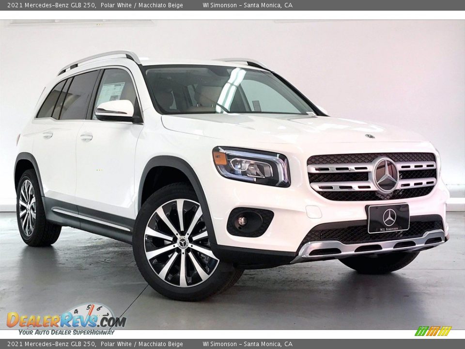 2021 Mercedes-Benz GLB 250 Polar White / Macchiato Beige Photo #12