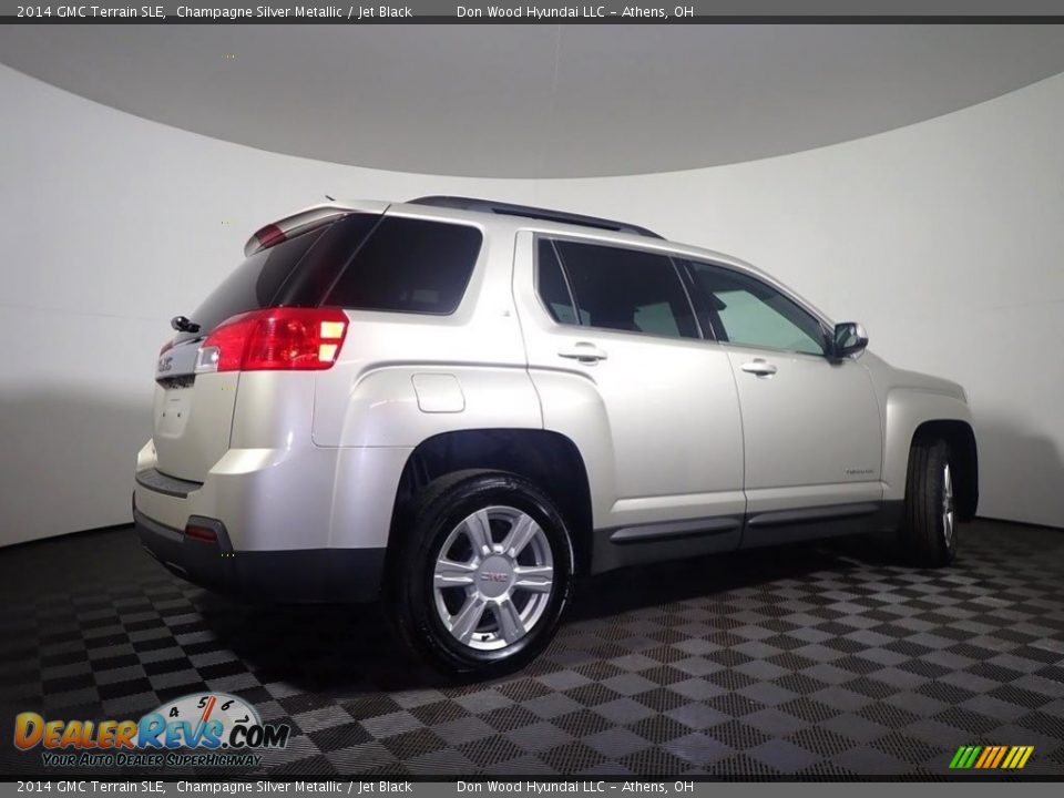 2014 GMC Terrain SLE Champagne Silver Metallic / Jet Black Photo #16