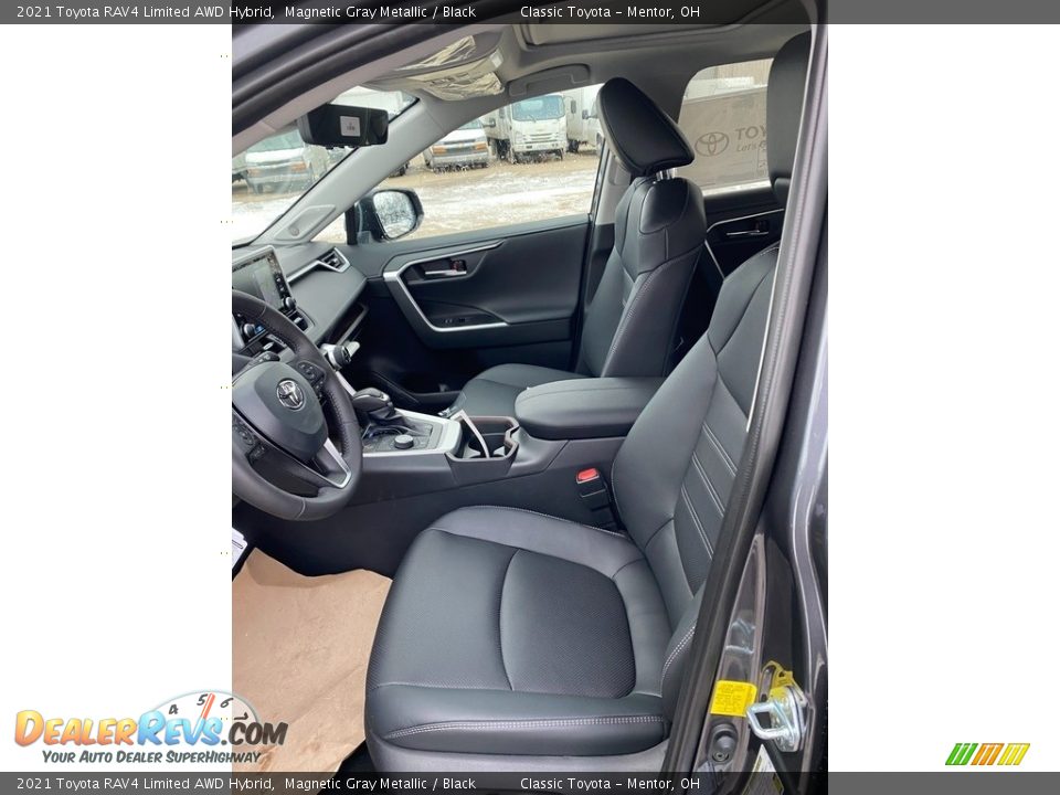 2021 Toyota RAV4 Limited AWD Hybrid Magnetic Gray Metallic / Black Photo #2