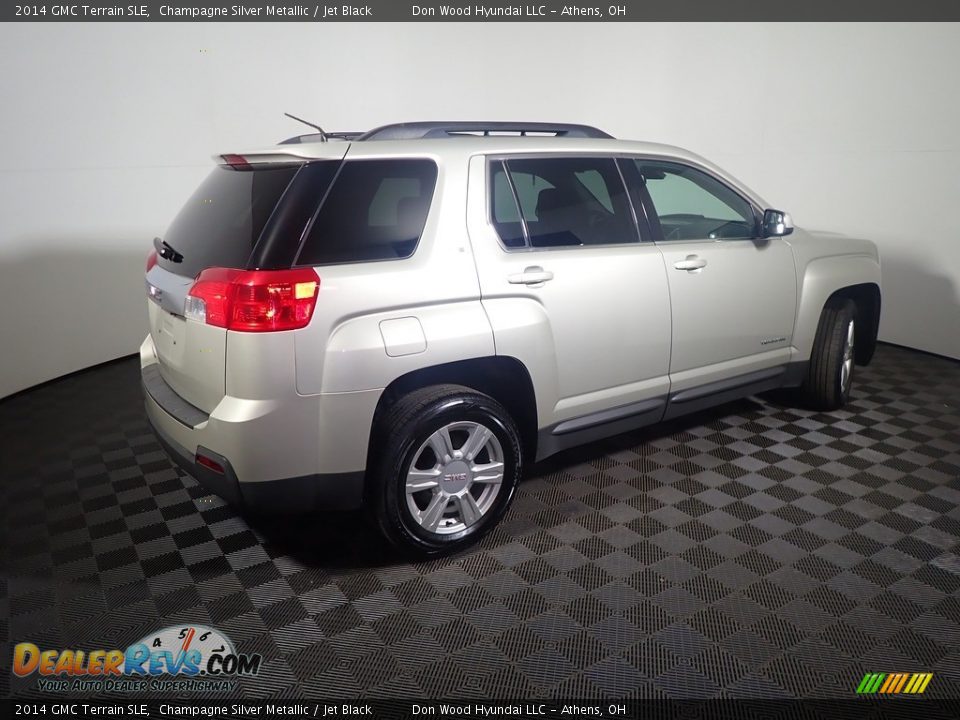 2014 GMC Terrain SLE Champagne Silver Metallic / Jet Black Photo #17