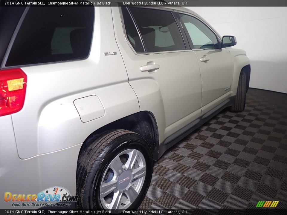 2014 GMC Terrain SLE Champagne Silver Metallic / Jet Black Photo #19