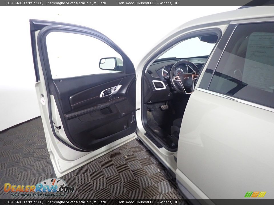 2014 GMC Terrain SLE Champagne Silver Metallic / Jet Black Photo #20
