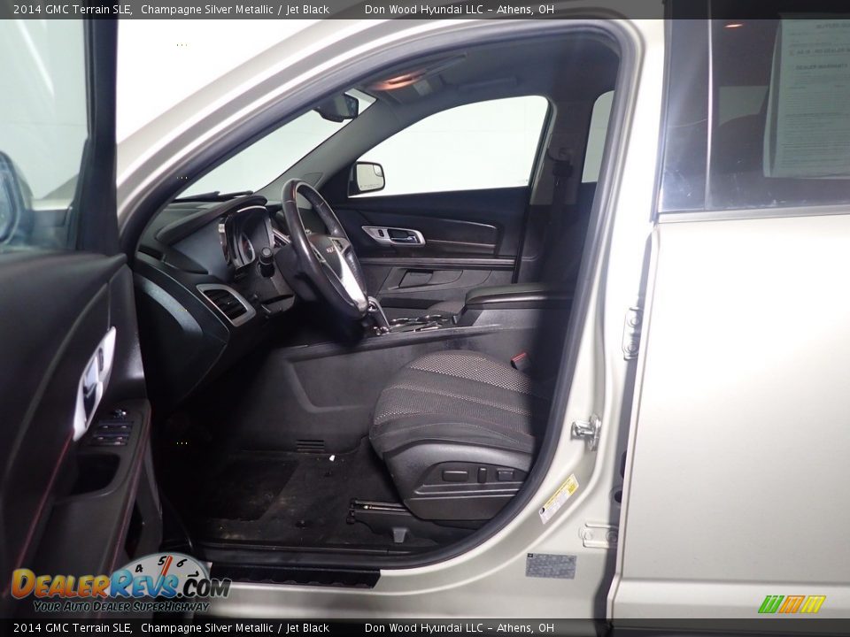 2014 GMC Terrain SLE Champagne Silver Metallic / Jet Black Photo #22