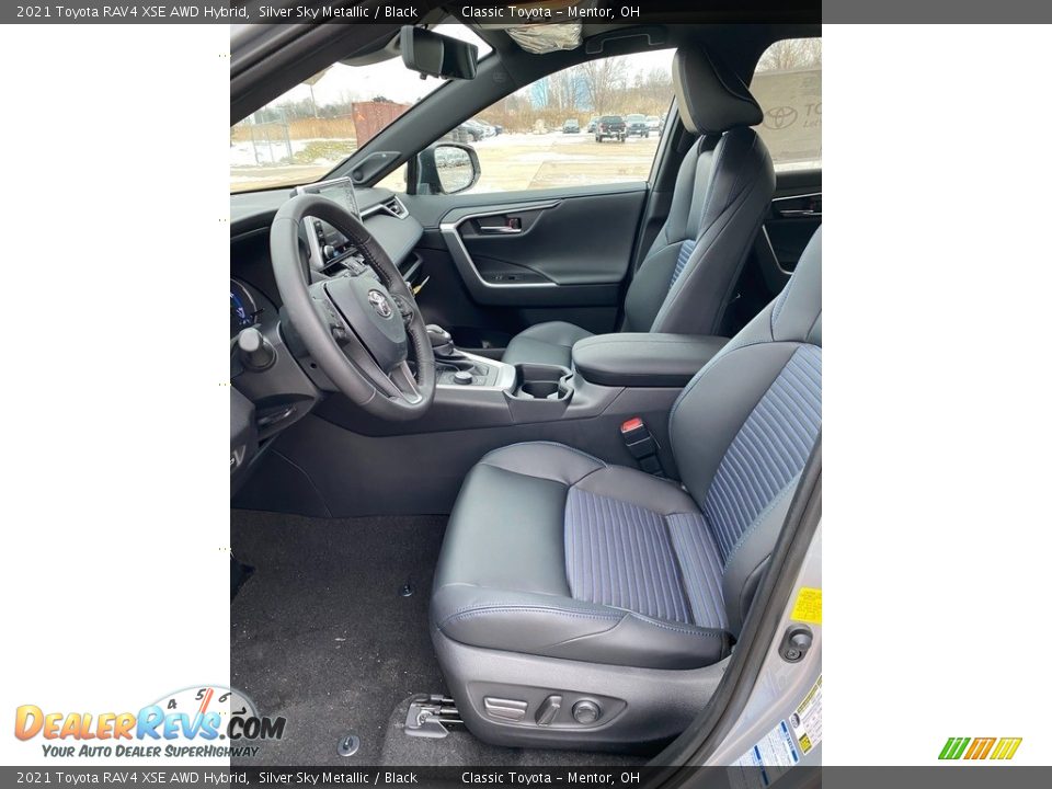 2021 Toyota RAV4 XSE AWD Hybrid Silver Sky Metallic / Black Photo #2