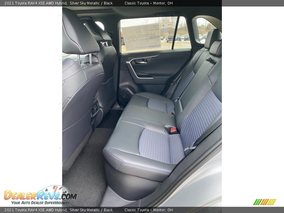 2021 Toyota RAV4 XSE AWD Hybrid Silver Sky Metallic / Black Photo #3