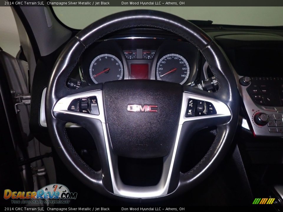 2014 GMC Terrain SLE Champagne Silver Metallic / Jet Black Photo #27