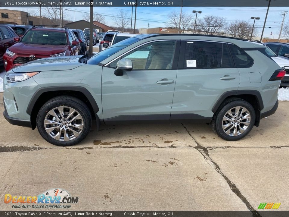 2021 Toyota RAV4 XLE Premium AWD Lunar Rock / Nutmeg Photo #1