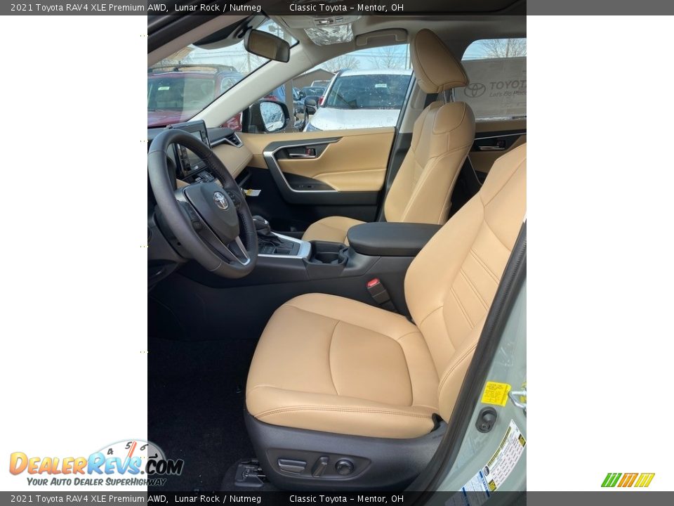 2021 Toyota RAV4 XLE Premium AWD Lunar Rock / Nutmeg Photo #2