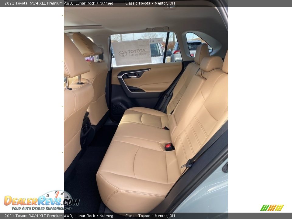 2021 Toyota RAV4 XLE Premium AWD Lunar Rock / Nutmeg Photo #3