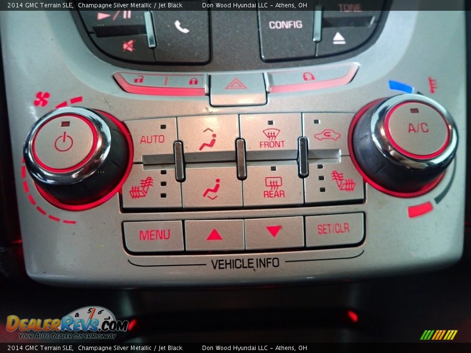 2014 GMC Terrain SLE Champagne Silver Metallic / Jet Black Photo #32