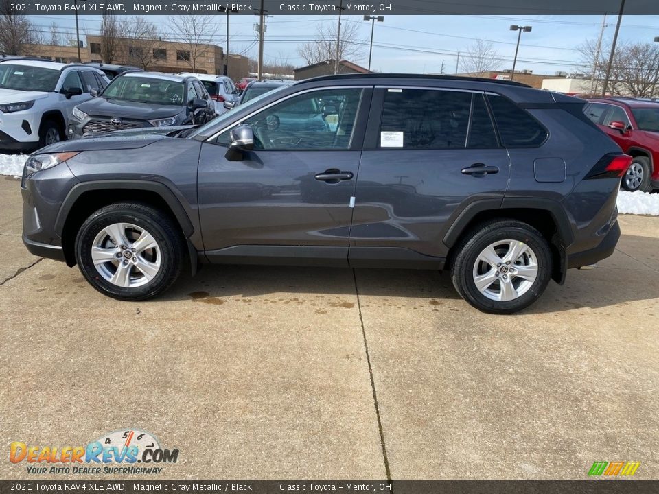 2021 Toyota RAV4 XLE AWD Magnetic Gray Metallic / Black Photo #1
