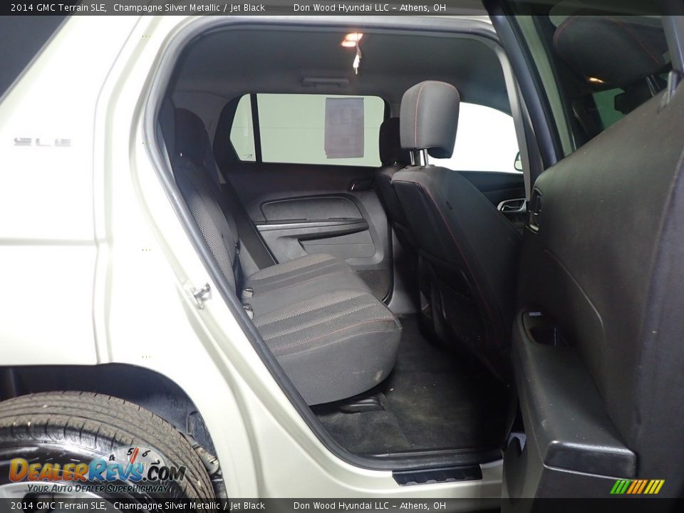 2014 GMC Terrain SLE Champagne Silver Metallic / Jet Black Photo #36
