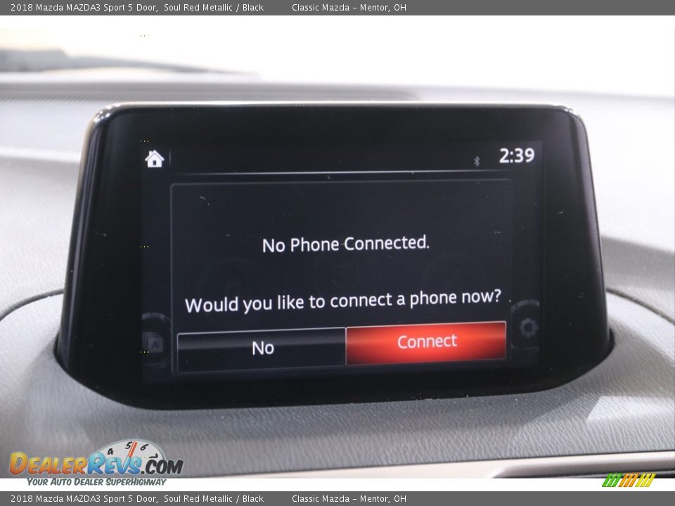 2018 Mazda MAZDA3 Sport 5 Door Soul Red Metallic / Black Photo #11