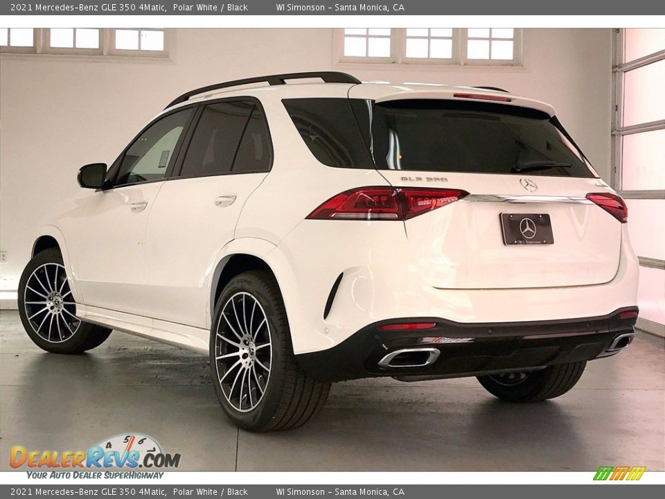 2021 Mercedes-Benz GLE 350 4Matic Polar White / Black Photo #2