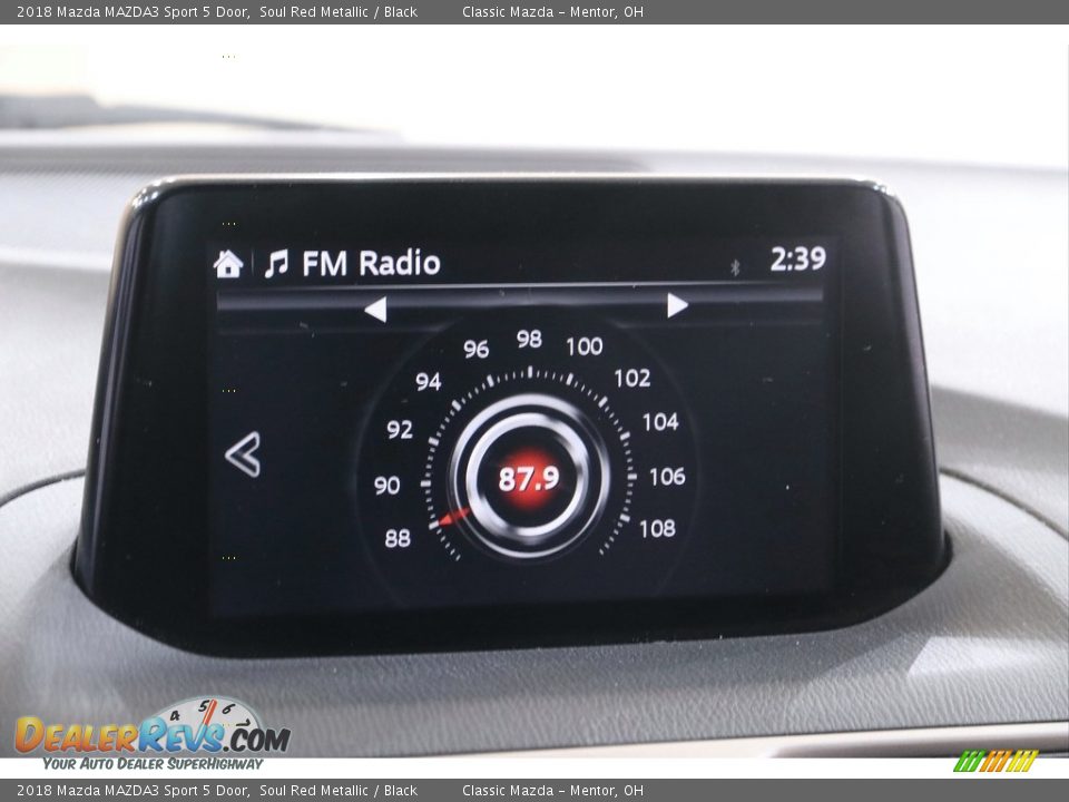 2018 Mazda MAZDA3 Sport 5 Door Soul Red Metallic / Black Photo #12