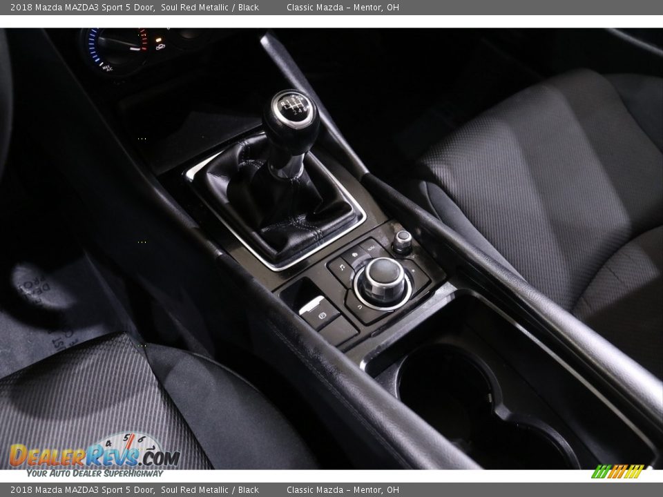 2018 Mazda MAZDA3 Sport 5 Door Soul Red Metallic / Black Photo #13
