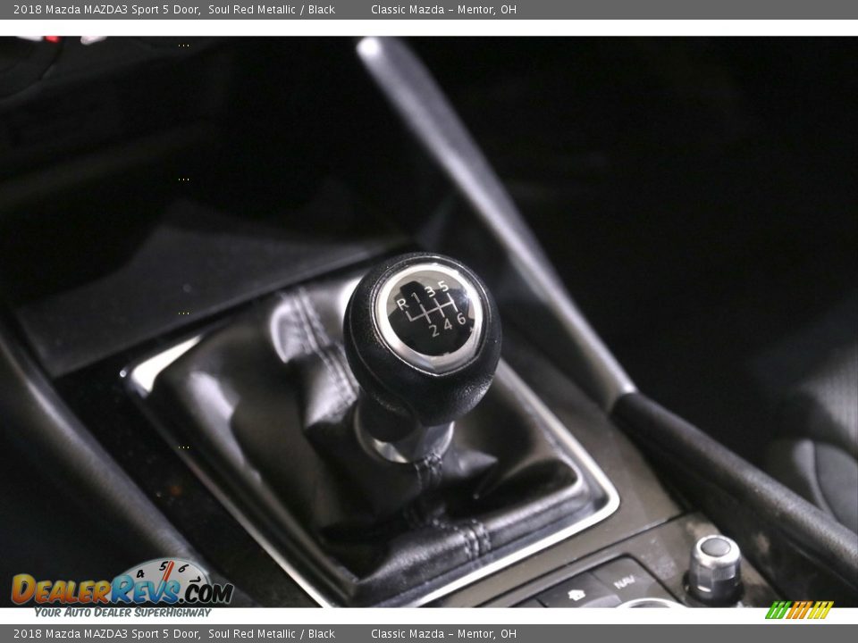 2018 Mazda MAZDA3 Sport 5 Door Soul Red Metallic / Black Photo #14
