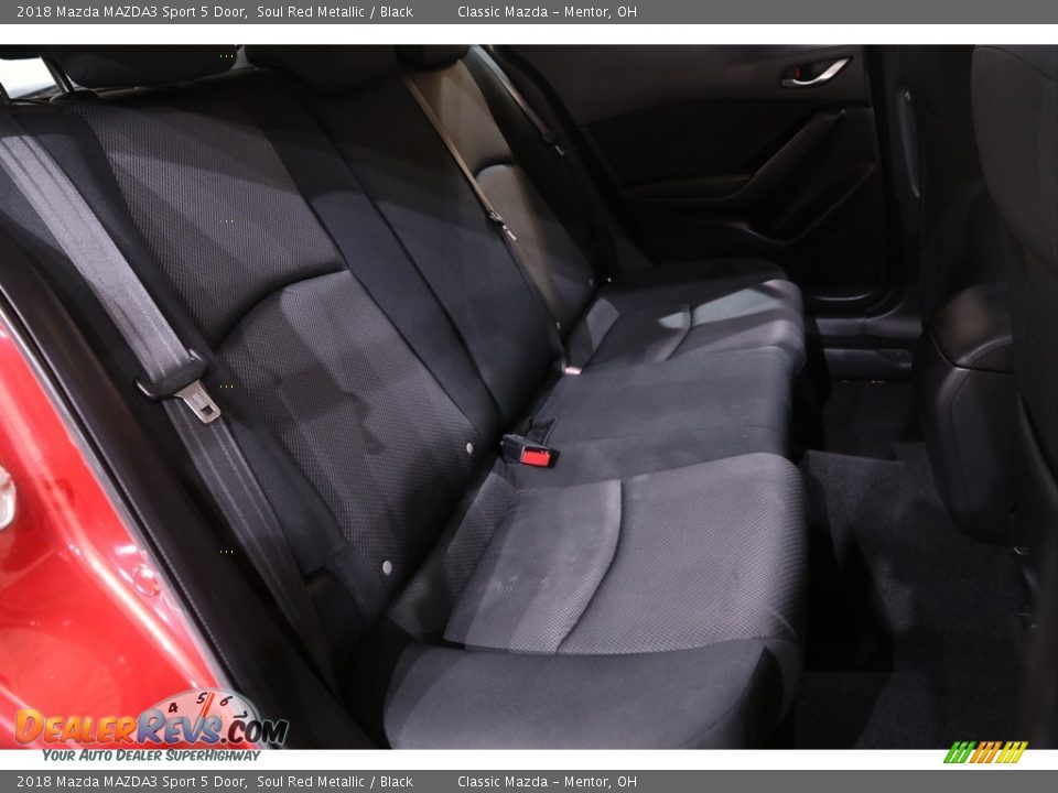 2018 Mazda MAZDA3 Sport 5 Door Soul Red Metallic / Black Photo #16