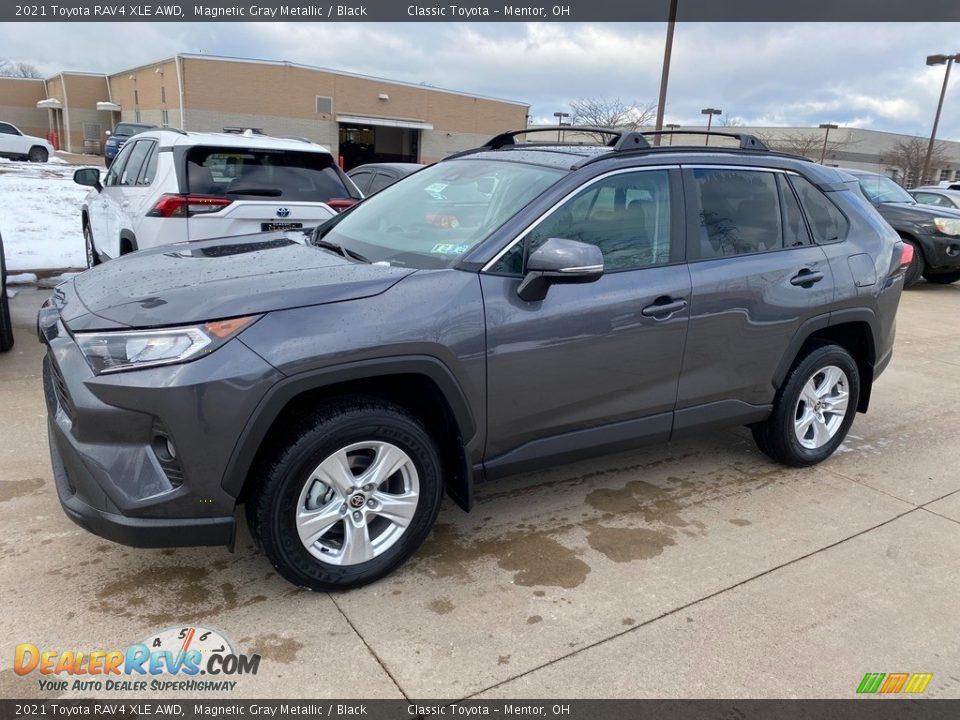 2021 Toyota RAV4 XLE AWD Magnetic Gray Metallic / Black Photo #1