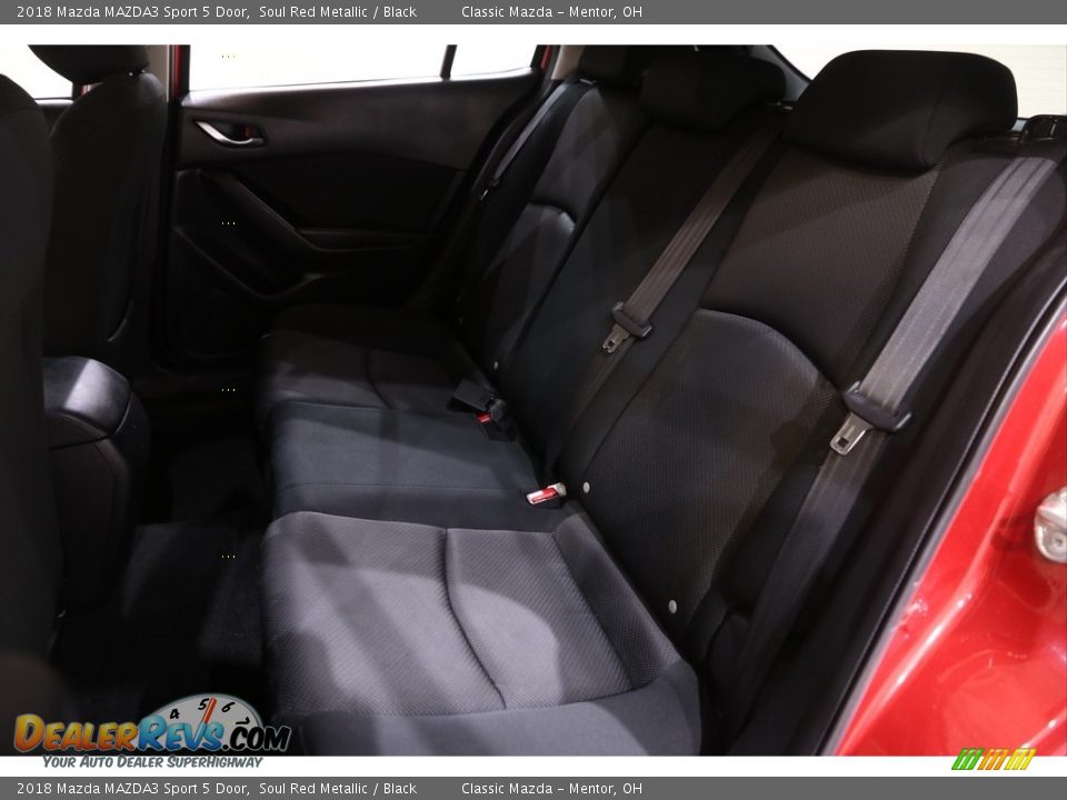 2018 Mazda MAZDA3 Sport 5 Door Soul Red Metallic / Black Photo #17