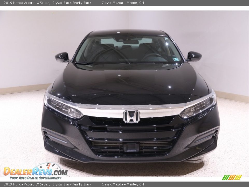 2019 Honda Accord LX Sedan Crystal Black Pearl / Black Photo #2