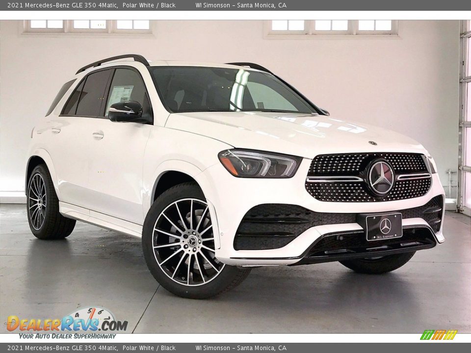 2021 Mercedes-Benz GLE 350 4Matic Polar White / Black Photo #12