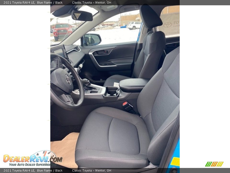 2021 Toyota RAV4 LE Blue Flame / Black Photo #2