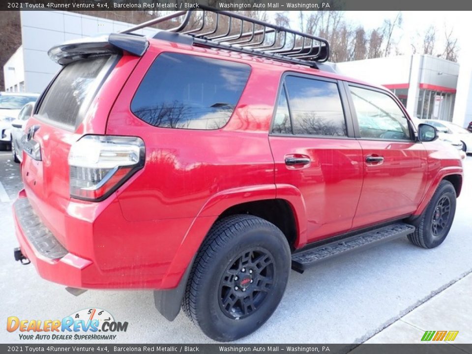 2021 Toyota 4Runner Venture 4x4 Barcelona Red Metallic / Black Photo #3